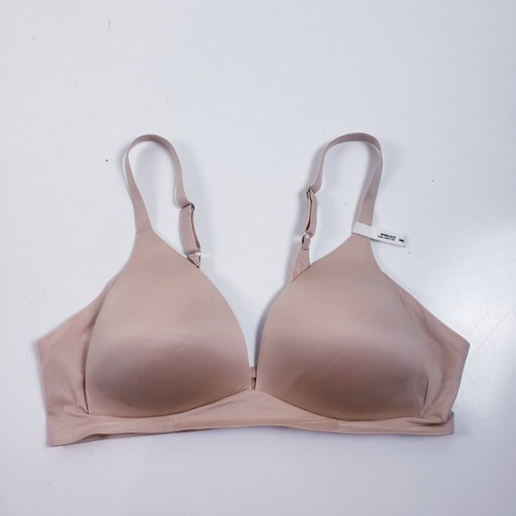 aerie Other - Aerie Women's Size 36C Real Sunnie Wireless Pull-Over Bra Tan Nude